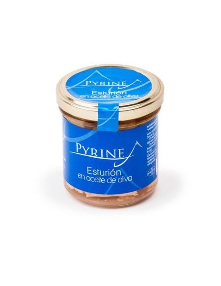 Esturión en aceite de oliva Pyrinea
