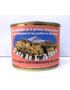 Paté de cerdo con pimientos de piquillo L´ainsa