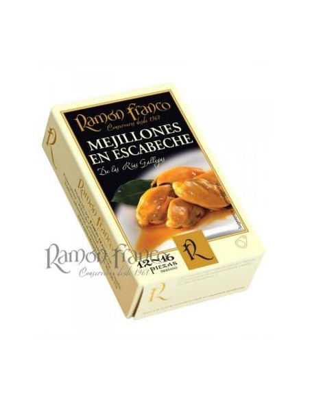 Mejillones en escabeche 12/16 Ramón Franco
