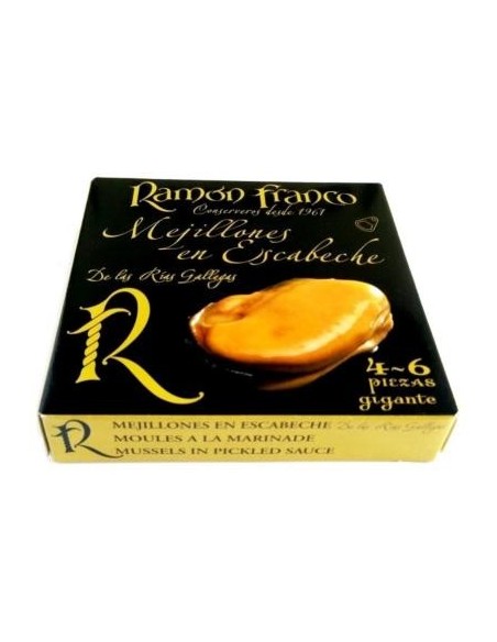 Mejillón GIGANTE en escabeche 4/6 Ramón Franco