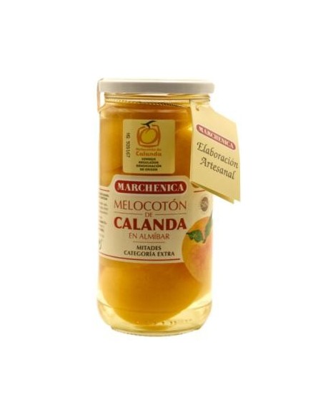 Melocotón de Calanda mitades Marchenica