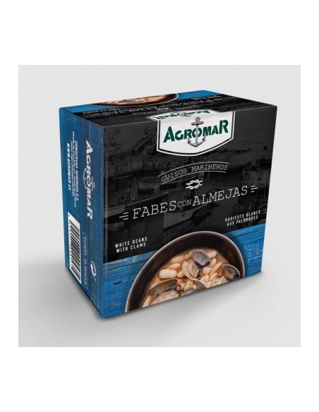 Fabes con almejas Agromar