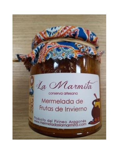 Mermelada La Marmita Frutas de invierno