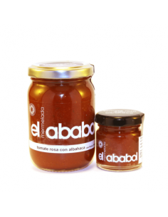 Mermelada de tomate rosa con albahaca Ababol