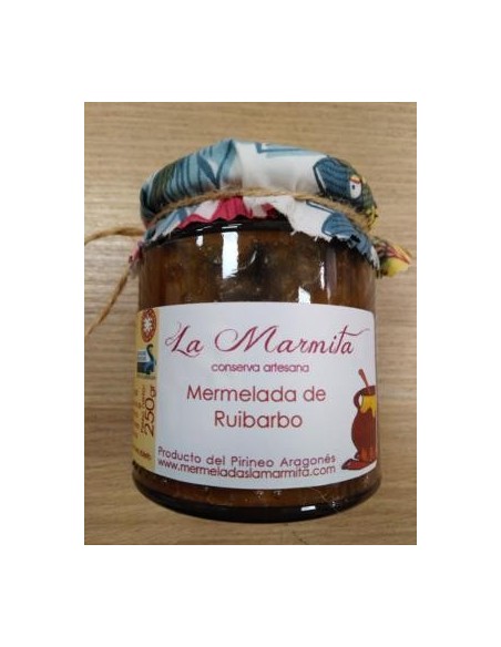 Mermelada La Marmita de Ruibarbo
