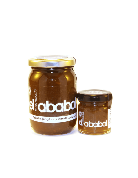 Mermelada de cebolla, jengibre y wasabi Ababol
