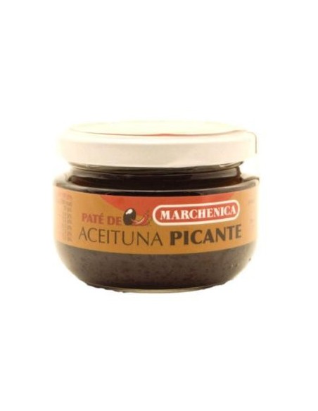 Paté de aceituna negra picante Marchenica