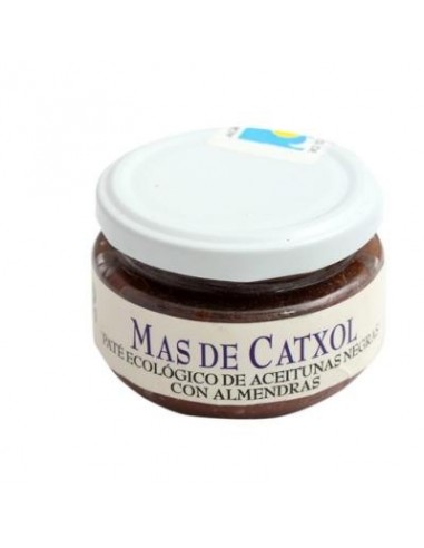 Paté de oliva negra con almendras Mas de Catxol