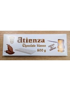 Chocolate blanco 500grs Atienza