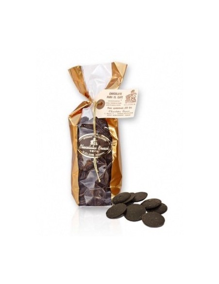 Medallones de chocolate negro Brescó
