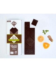 Chocolate negro con jengibre y cítricos Isabel